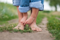 The Benefit of Your Child Walking Barefoot